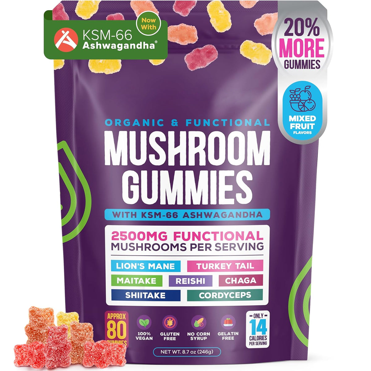 Mushroom Gummies - Sleep Better!