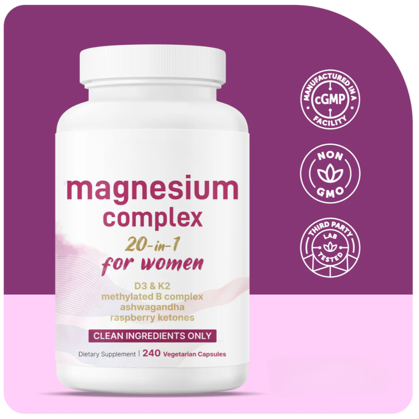 Magnesium Complex 20-in-1 for Women