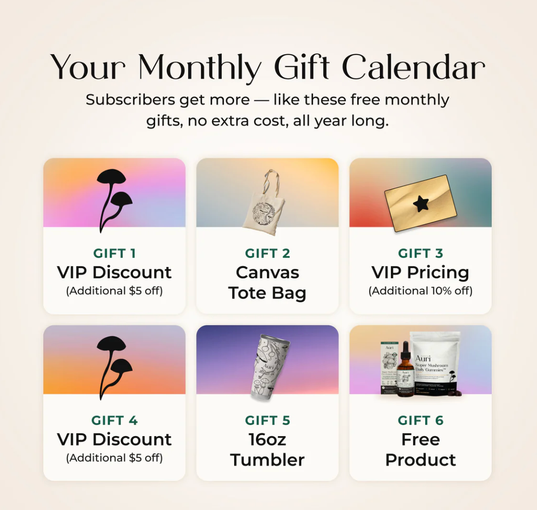 Super Mushroom Daily Gummies