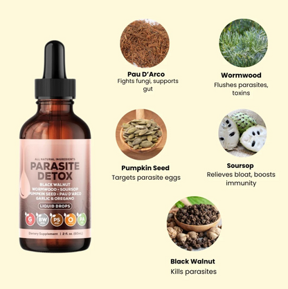Wormwood Black Walnut Parasite Detox