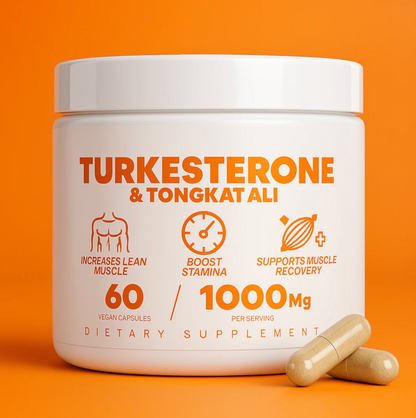 Turkesterone & Tongkat Ali - Testosterone Capsules