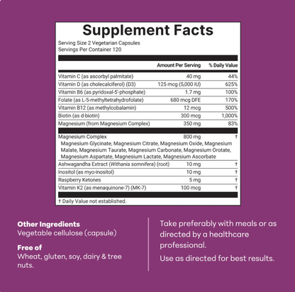 Magnesium Complex 20-in-1 for Women