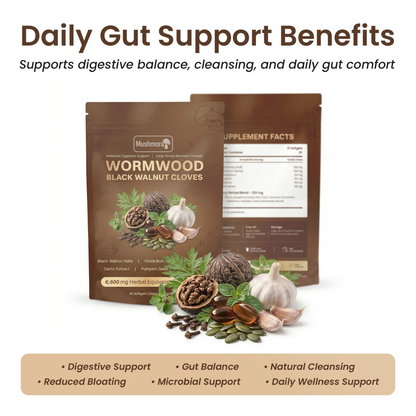 Wormwood Black Walnut Softgels
