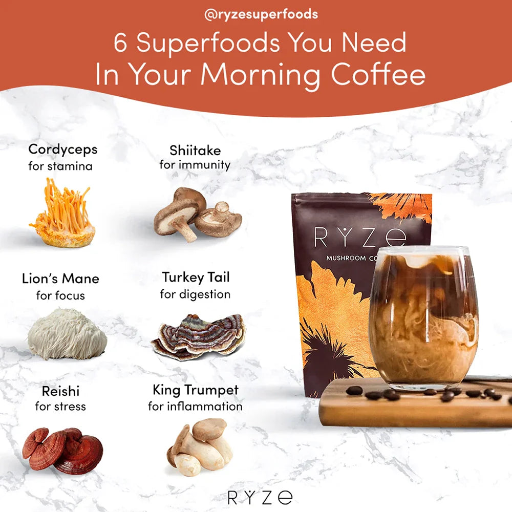 Mushroom Coffee Superfood (30 Servings)