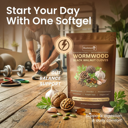 Wormwood Black Walnut Softgels