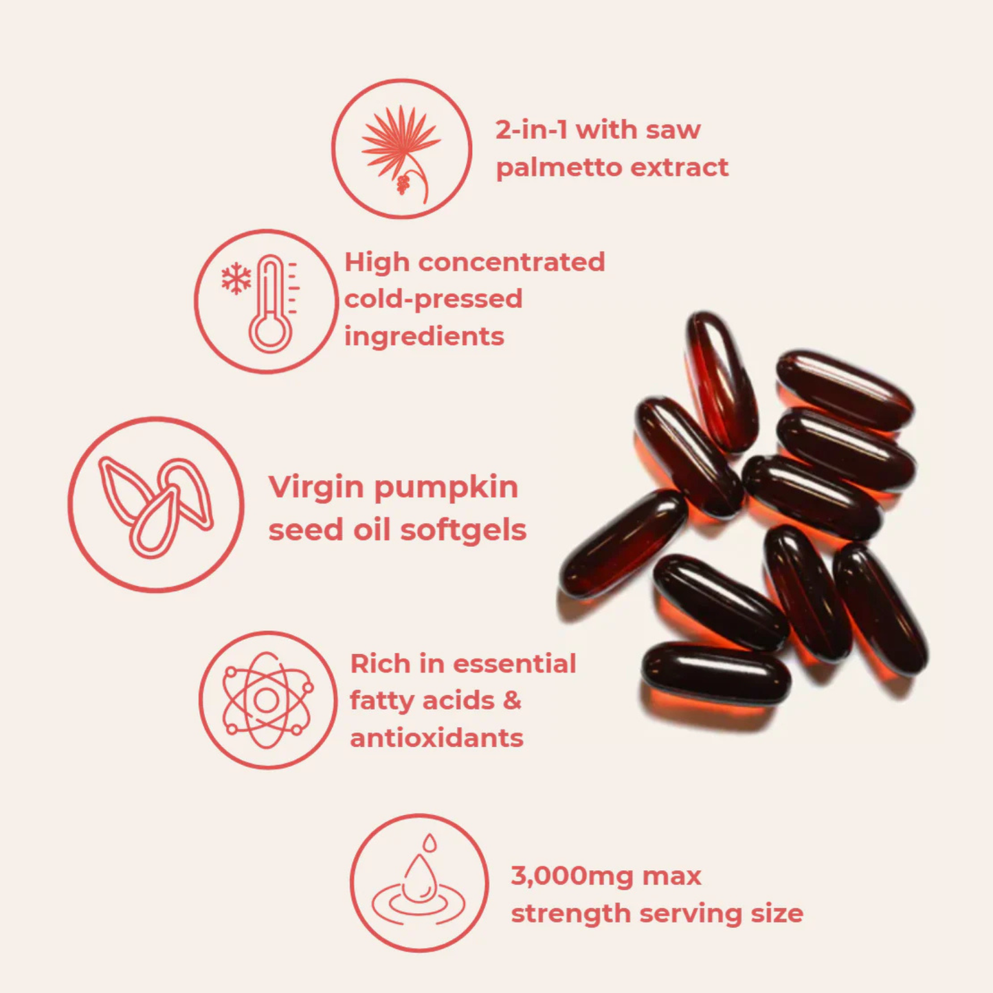 Pumpkin Seed Oil Softgels