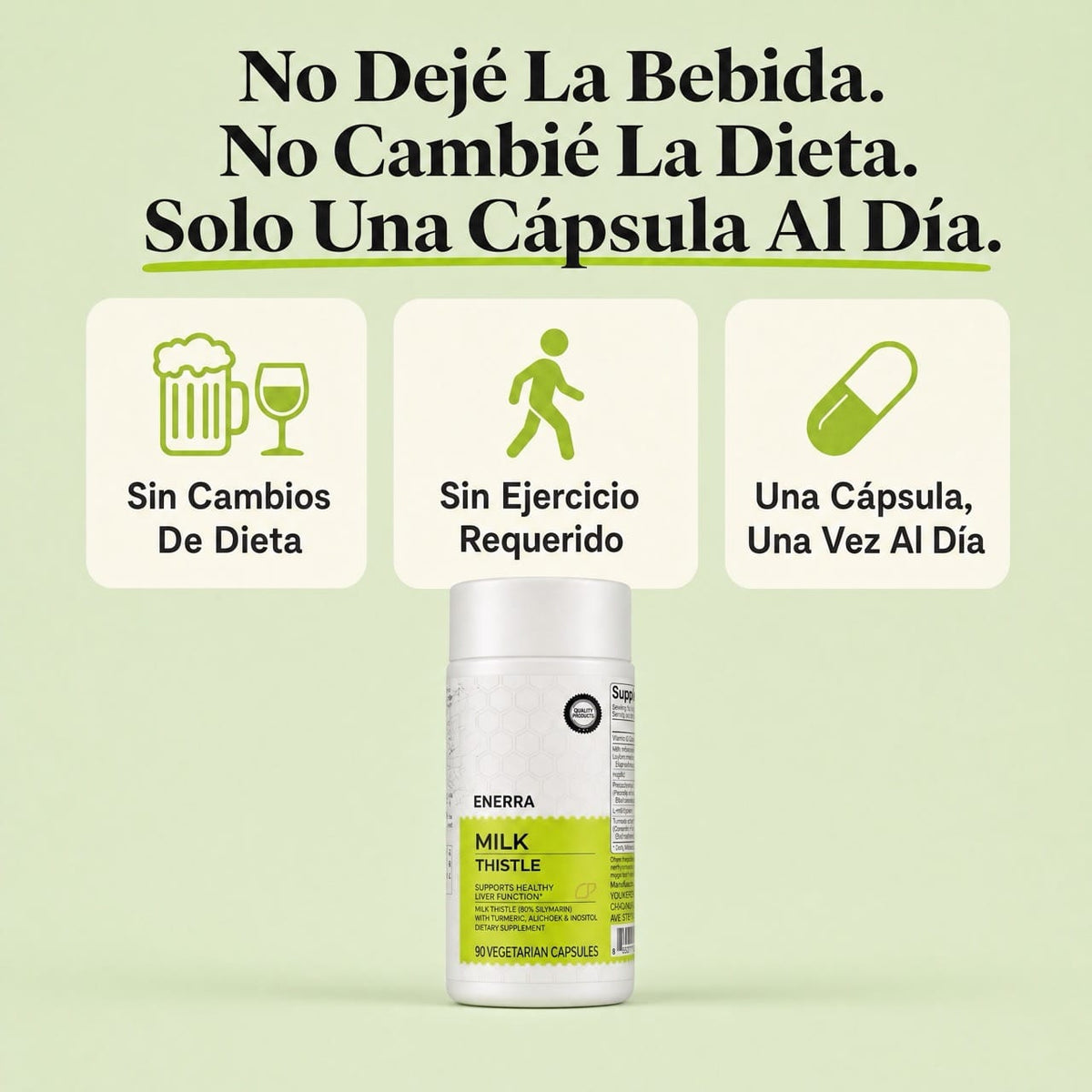 Cardo Mariano Detox Hepático — Fórmula con 80% de Silimarina