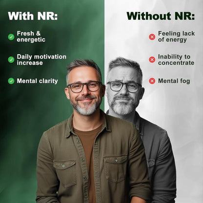 Mushmora® NAD+ Supplement with Resveratrol & Quercetin
