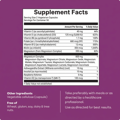 Magnesium Complex 20-in-1 for Women